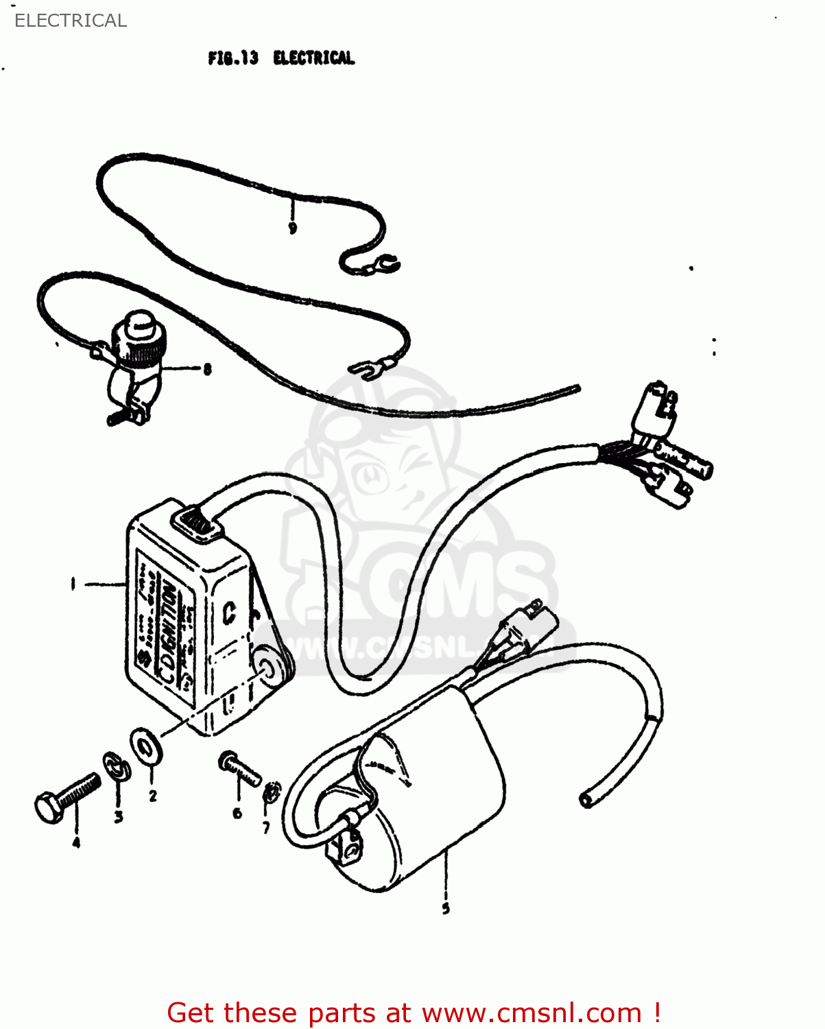 ELECTRICAL RM400 1979 (N) USA (E03)