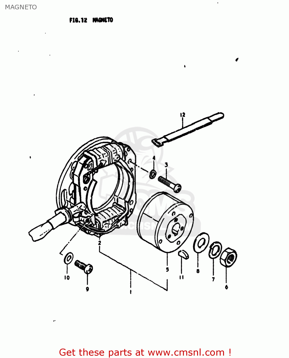MAGNETO RM400 1979 (N) USA (E03)