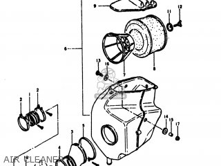 AIR CLEANER - RM400 1979 (N) USA (E03)