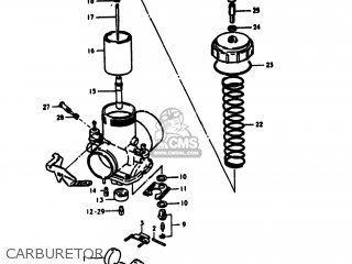 CARBURETOR - RM400 1979 (N) USA (E03)