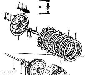CLUTCH - RM400 1979 (N) USA (E03)