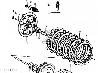 CLUTCH - RM400 1980 (T) USA (E03)