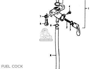 FUEL COCK - RM400 1980 (T) USA (E03)