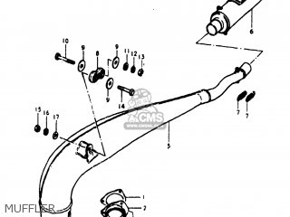 MUFFLER - RM400 1980 (T) USA (E03)