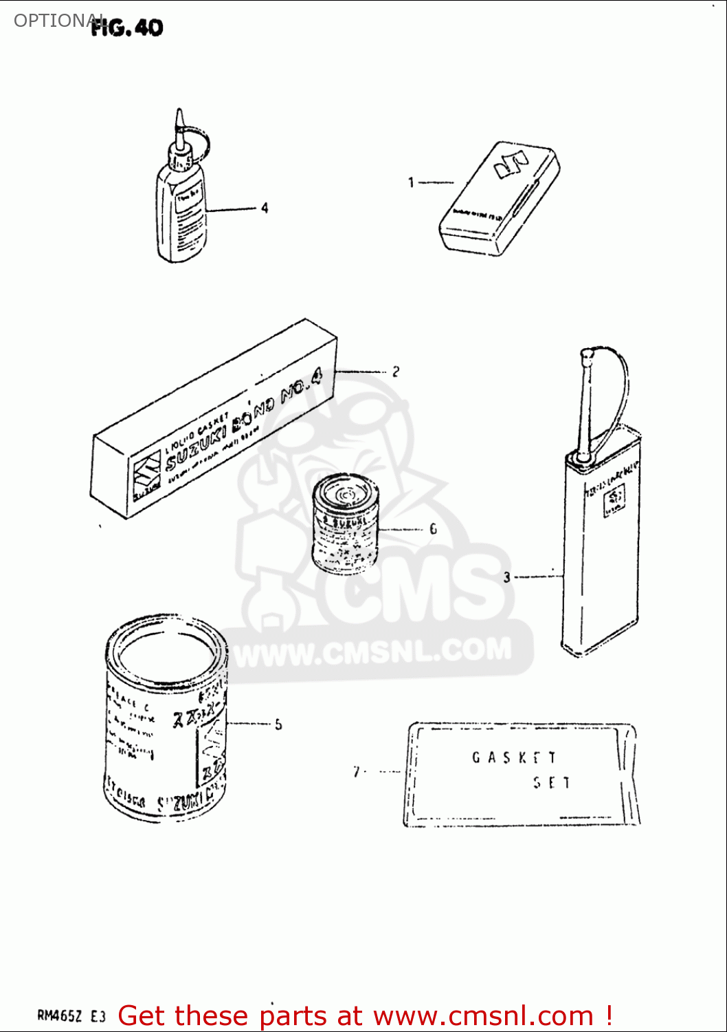 OPTIONAL RM465 1981 (X) USA (E03)