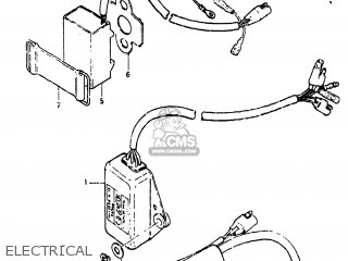 ELECTRICAL - RM465 1981 (X) USA (E03)