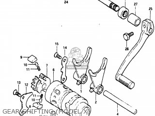 GEAR SHIFTING (MODEL X) - RM465 1981 (X) USA (E03)