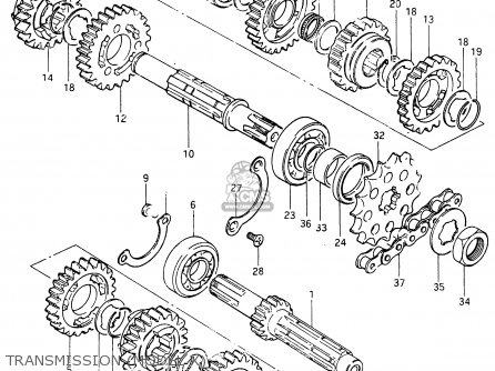 TRANSMISSION (MODEL X) - RM465 1981 (X)