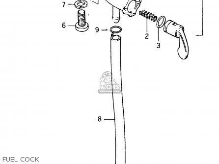 FUEL COCK - RM465 1981 (X)