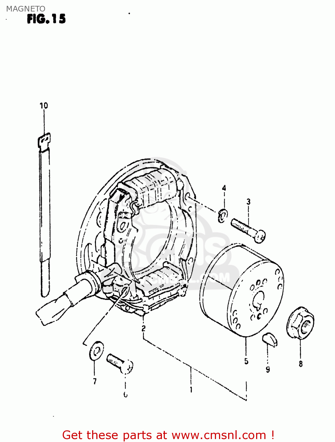 MAGNETO RM465 1982 (Z) USA (E03)