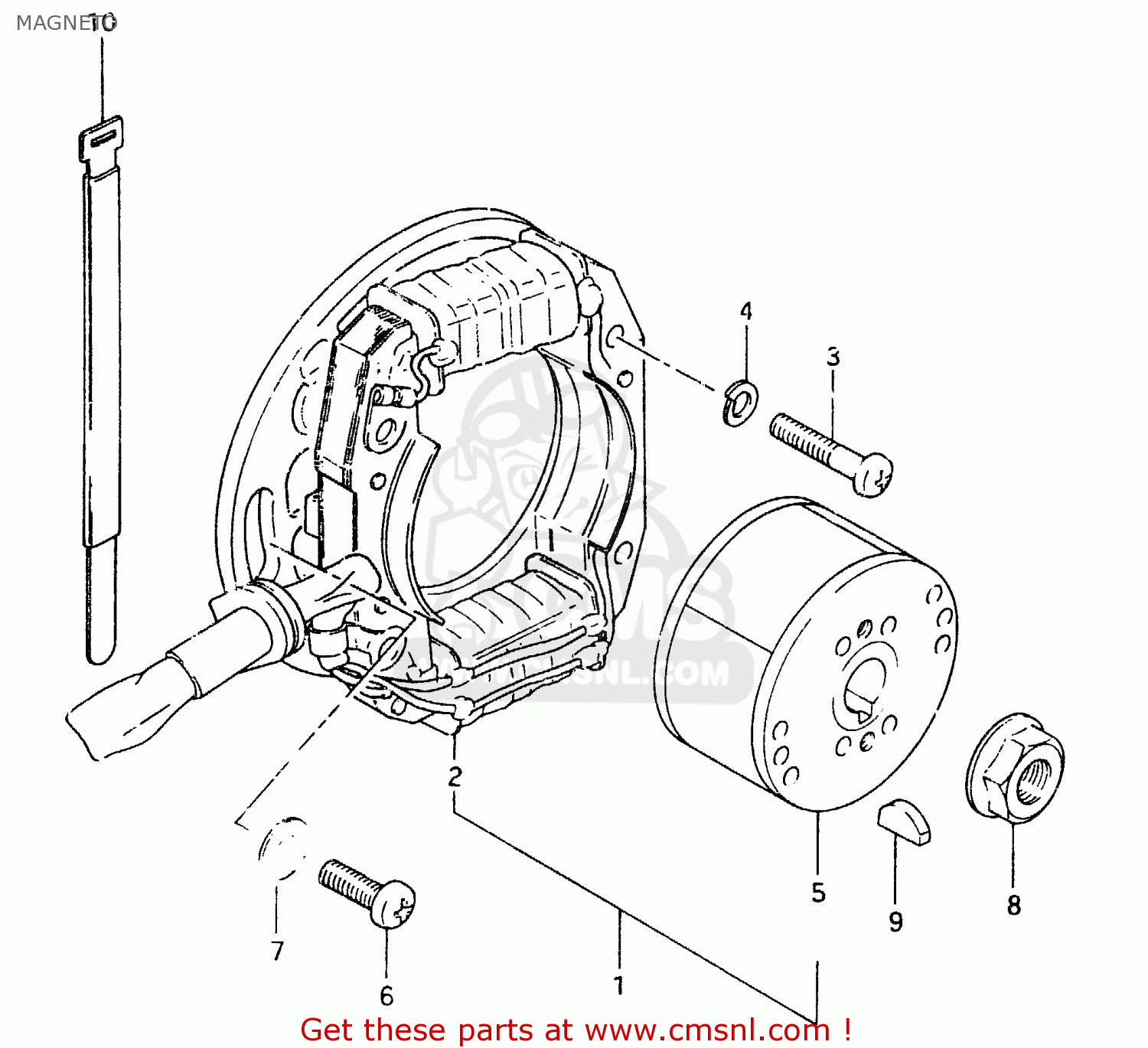MAGNETO RM465 1982 (Z)