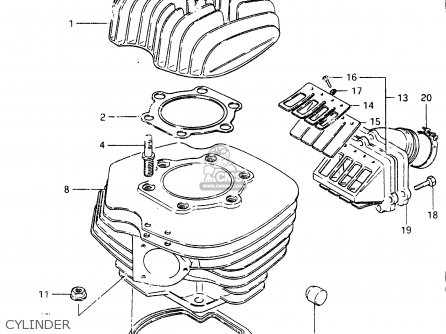 CYLINDER - RM465 1982 (Z)