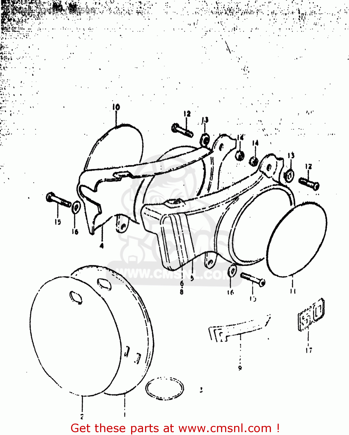 FRAME COVER (RM50N RM50 1978 (C) USA (E03)