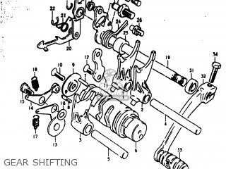 GEAR SHIFTING - RM50 1978 (C) USA (E03)