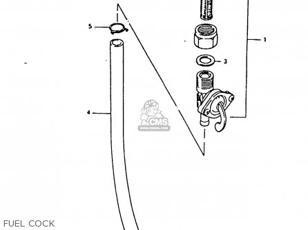 FUEL COCK - RM50 1978 (C)