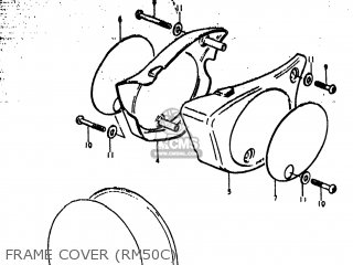 FRAME COVER (RM50C) - RM50 1979 (N) USA (E03)