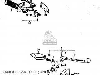 HANDLE SWITCH (RM50N - RM50 1979 (N) USA (E03)