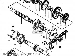 TRANSMISSION (RM50C) - RM50 1979 (N) USA (E03)