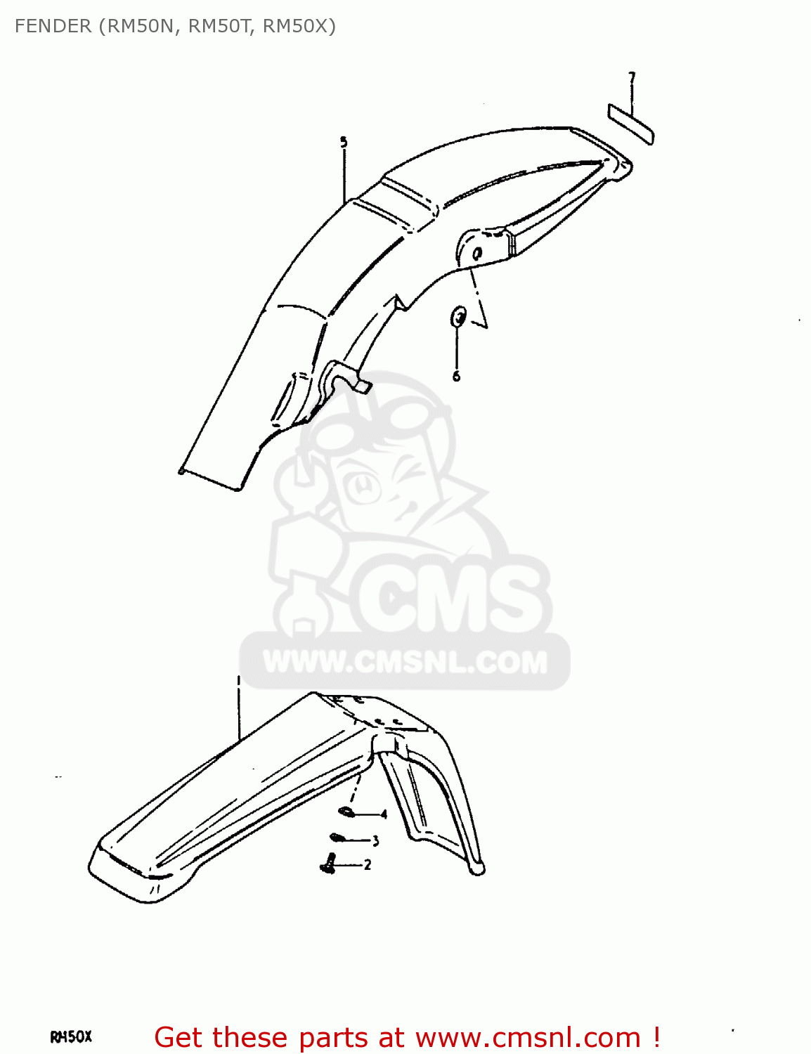 FENDER (RM50N, RM50T, RM50X) RM50 1979 (N)