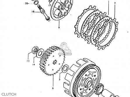 CLUTCH - RM50 1979 (N)