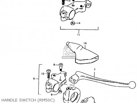 HANDLE SWITCH (RM50C) - RM50 1979 (N)