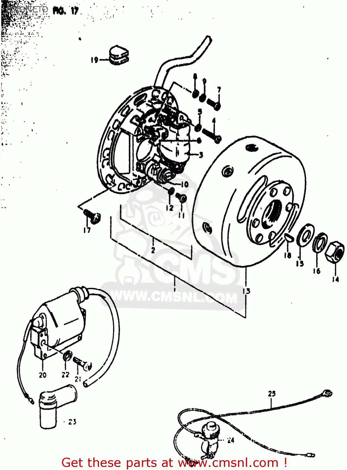 MAGNETO RM50 1980 (T) USA (E03)