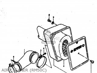 AIR CLEANER (RM50C) - RM50 1980 (T) USA (E03)