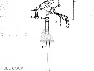 FUEL COCK - RM500 1983 (D) USA (E03)