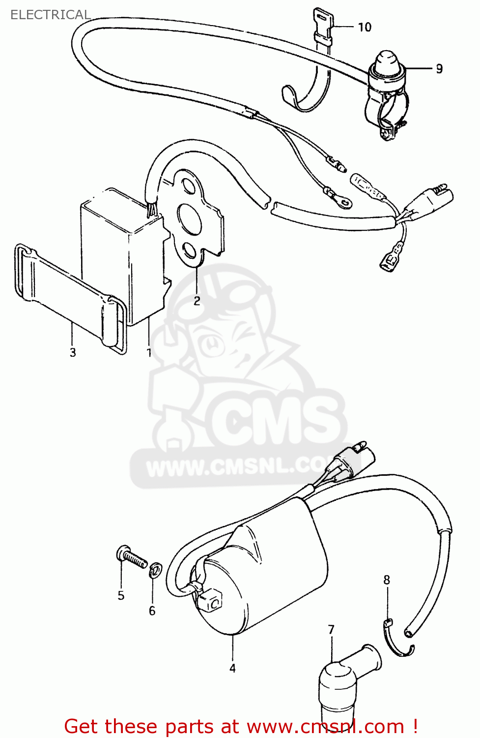 ELECTRICAL RM500 1983 (D)
