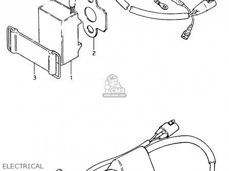 ELECTRICAL - RM500 1983 (D)