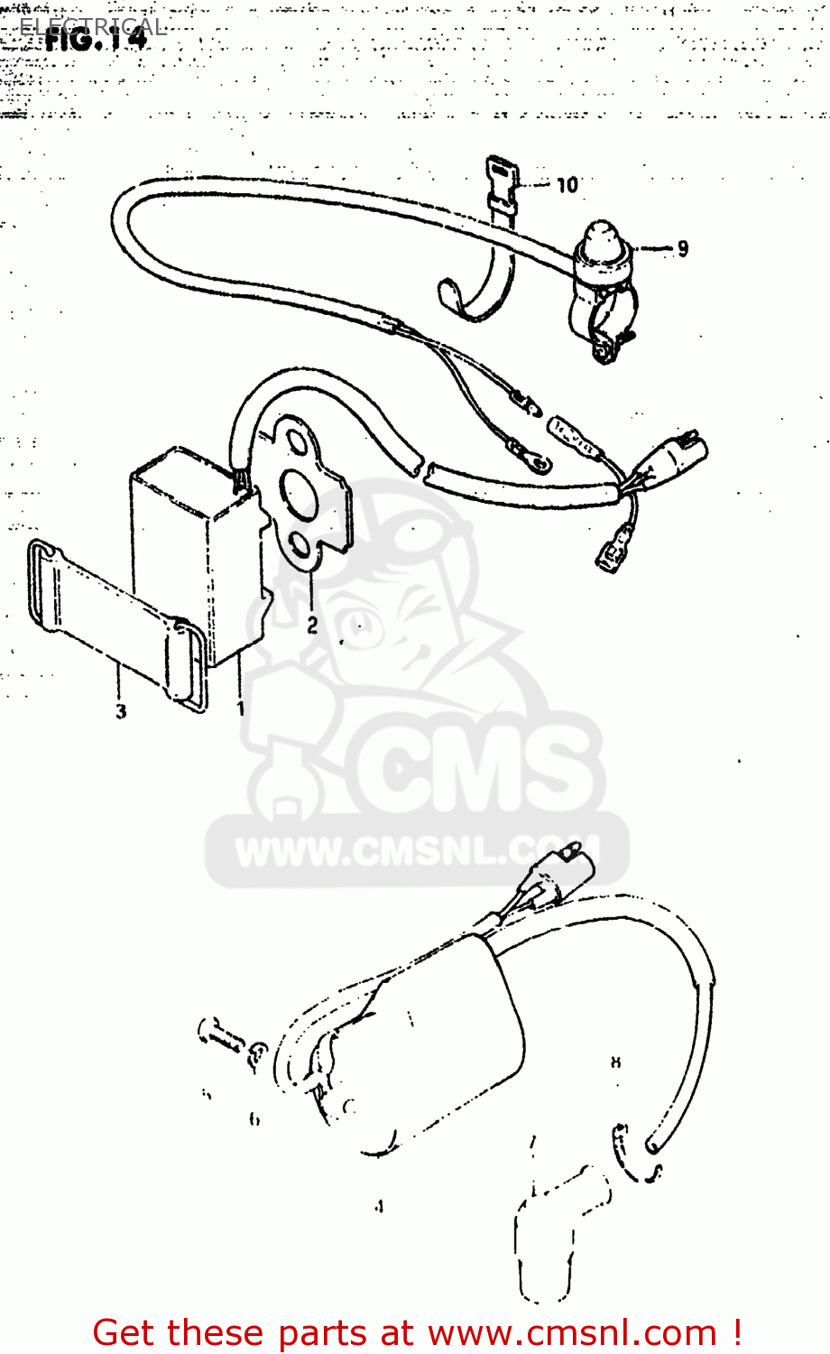ELECTRICAL RM500 1984 (E) USA (E03)