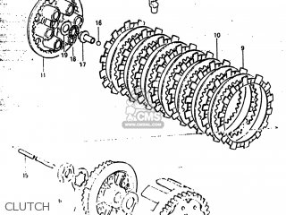 CLUTCH - RM500 1984 (E) USA (E03)