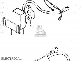 ELECTRICAL - RM500 1984 (E) USA (E03)