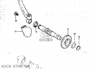 KICK STARTER - RM500 1984 (E) USA (E03)