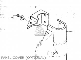 PANEL COVER (OPTIONAL) - RM500 1984 (E) USA (E03)