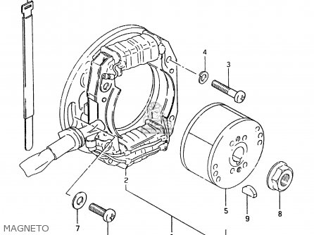 MAGNETO - RM500 1984 (E)