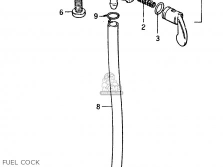FUEL COCK - RM500 1984 (E)
