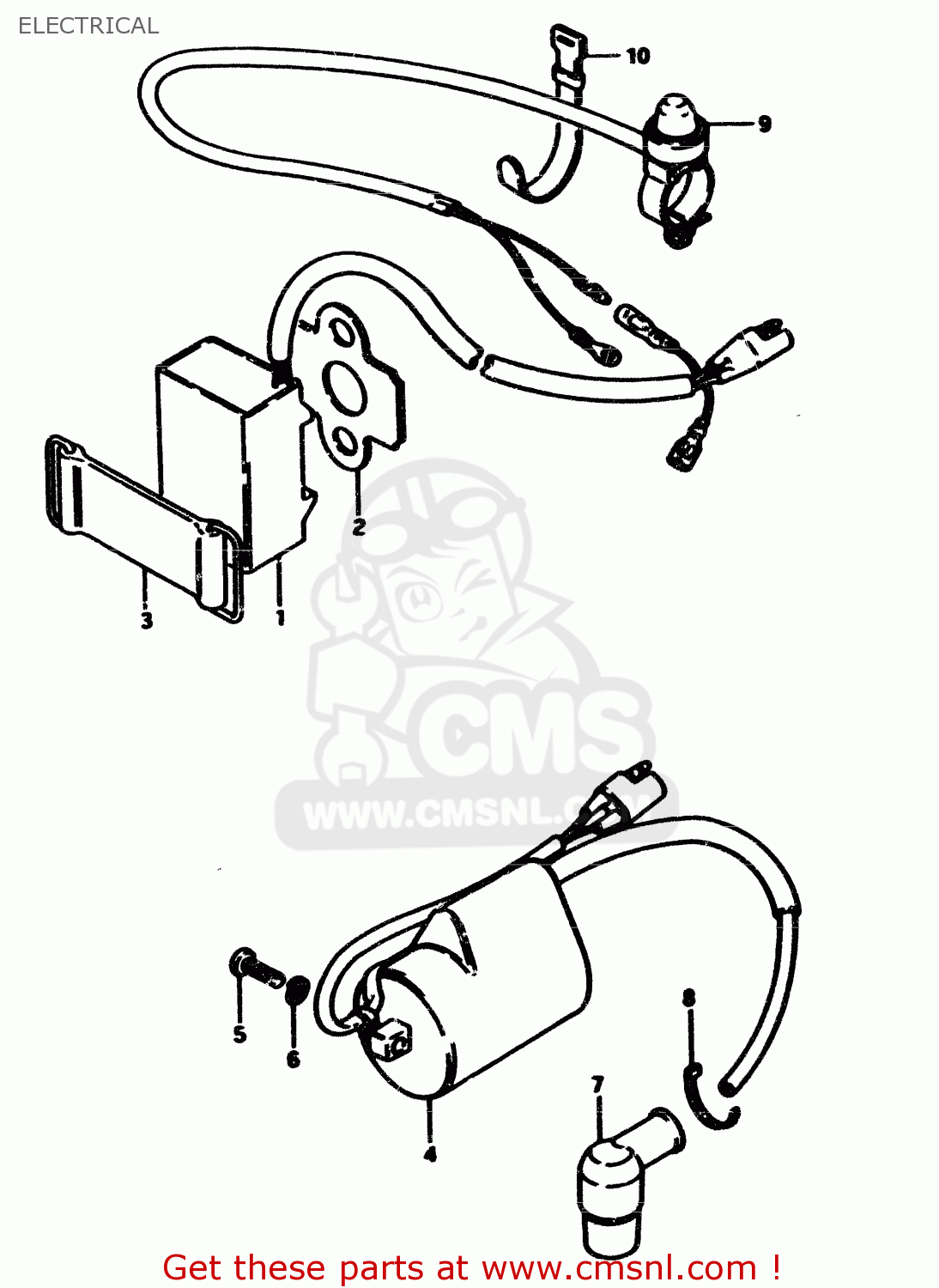 ELECTRICAL RM500 1985 (F)