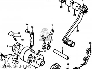 GEAR SHIFTING - RM500 1985 (F)