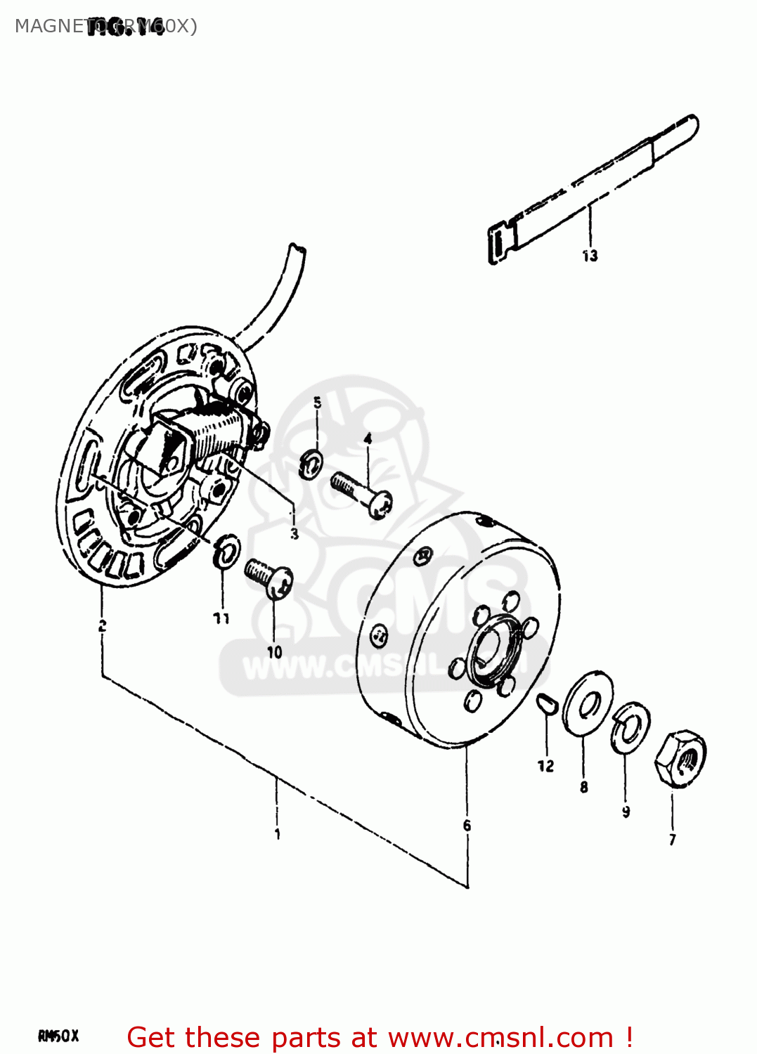 MAGNETO (RM60X) RM60 1979 (N) USA (E03)