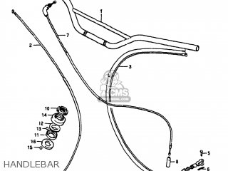 HANDLEBAR - RM60 1979 (N) USA (E03)