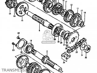 TRANSMISSION - RM60 1979 (N) USA (E03)