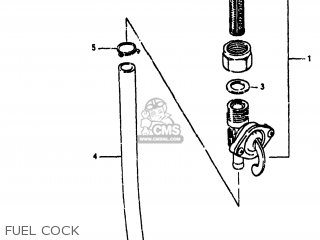 FUEL COCK - RM60 1980 (T) USA (E03)