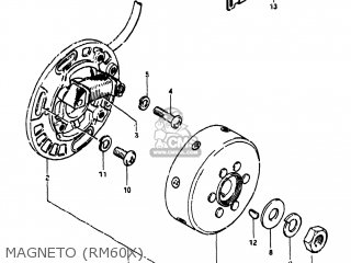 MAGNETO (RM60X) - RM60 1980 (T) USA (E03)