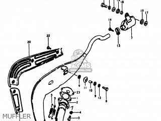MUFFLER - RM60 1980 (T) USA (E03)