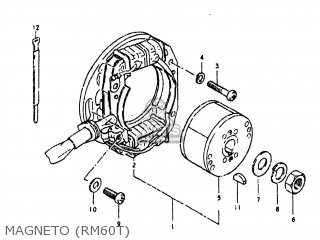 MAGNETO (RM60T) - RM60 1981 (X) USA (E03)