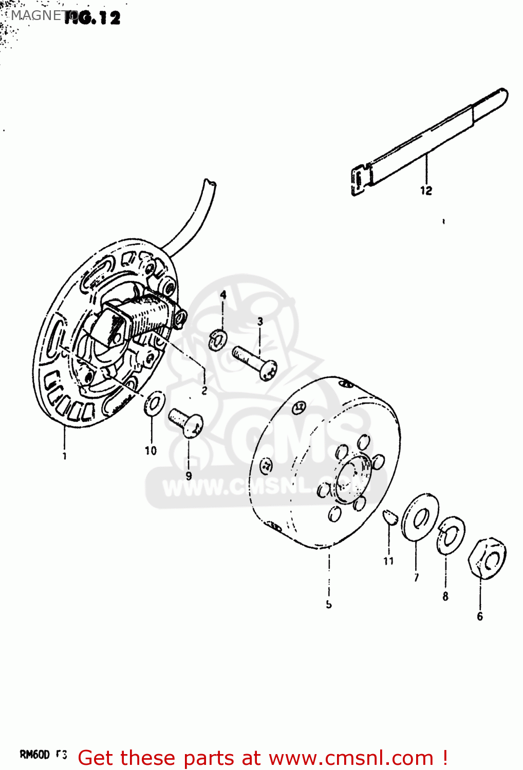 MAGNETO RM60 1982 (Z) USA (E03)