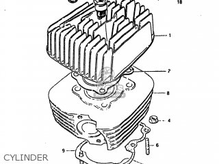 CYLINDER - RM60 1983 (D) USA (E03)