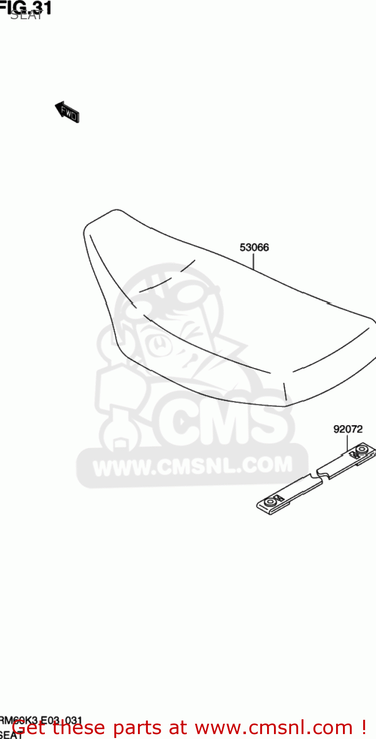 SEAT RM60 2003 (K3) USA (E03)