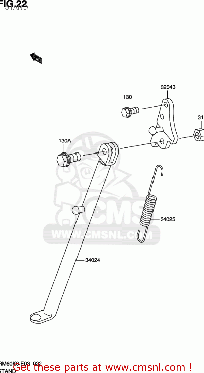 STAND RM60 2003 (K3) USA (E03)